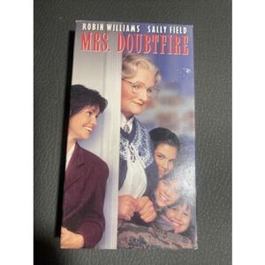 Mrs. Doubtfire (VHS, 1996) Robin Williams Sally Field Housekeeper Comedy PG-13